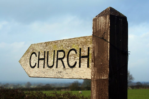 church sign